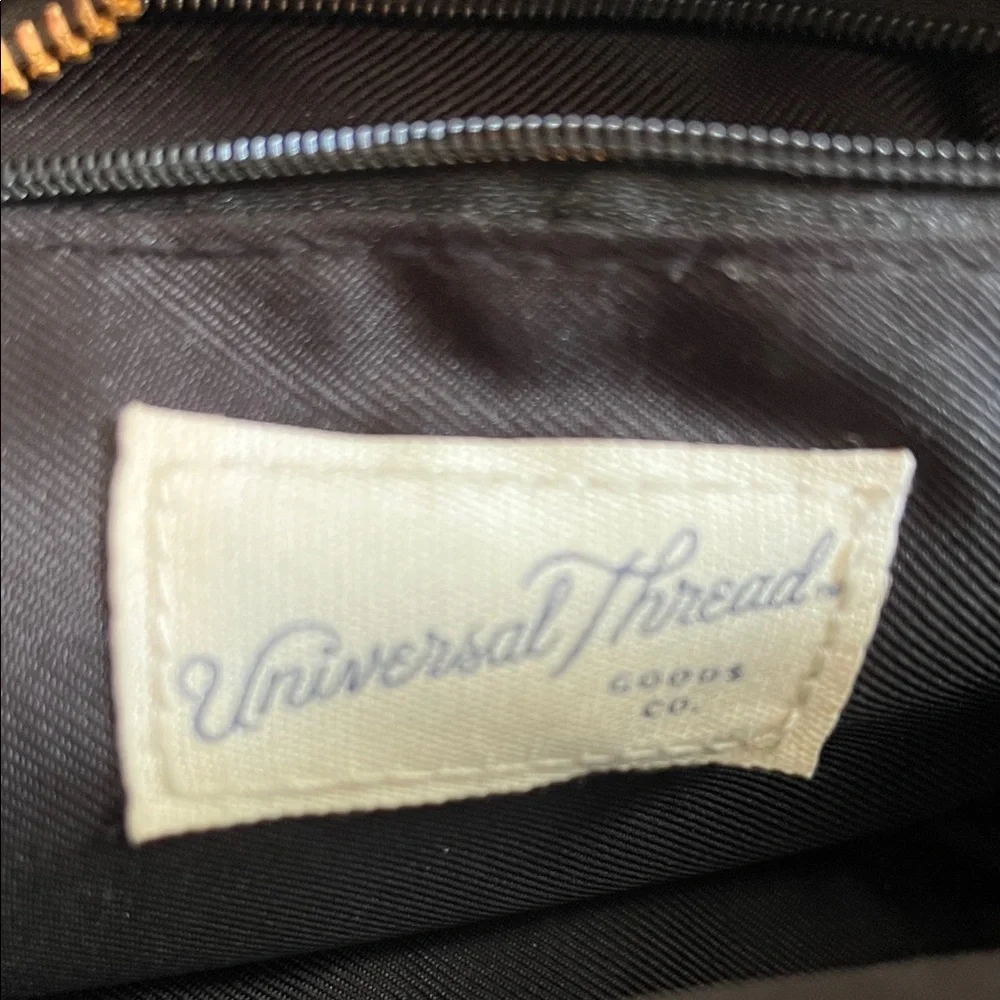 Universal Thread Black and White Checkered Crossbody Bag - Picture 2 of 5